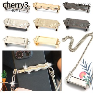 Cherry3 คลิปโลหะหนีบโทรศัพท์มือถือ แบบพกพา ปรับได้ หลายสไตล์ DIY