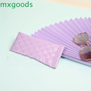 Mxgoods เคสแว่นตาหนัง อเนกประสงค์ พร้อมคลิปซีลปิดอัตโนมัติ เหมาะกับผู้ชาย และผู้หญิง สําหรับอ่านหนังสือ