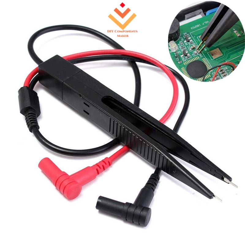 SMD Inductor Test Clip Probe แหนบสําหรับตัวเก็บประจุมัลติมิเตอร์ตัวต้านทาน