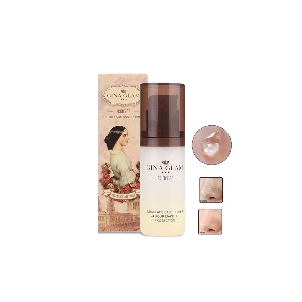 GINA GLAM ULTRA BASE PRIMER (G18) : sivanna จีน่า กัมป์ อัลตร้า เฟส เบส ไพรเมอร์ x 1 ชิ้น abcmall