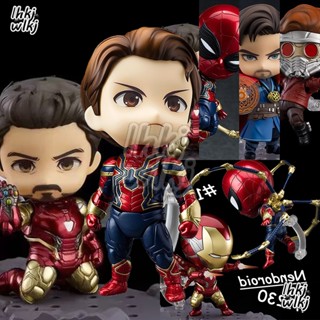 โมเดลฟิกเกอร์ฟิล์ม ลาย Nendoroid Avengers Justice League Iron Man Doctor Strange Superman 1120-DX 1426 643 1037 1230DX