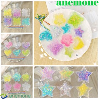 Anemone Goo แผ่นกู๊ดกลิตเตอร์ ไล่โทนสี ขนาดเล็ก สําหรับผู้หญิง DIY