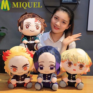 Miquel หมอนตุ๊กตาฟิกเกอร์ อนิเมะ Demon Slayer Agatsuma Zenitsu Kamado Tanjirou Kimetsu no Yaiba Tomioka Giyuu ของเล่นสําหรับเด็ก