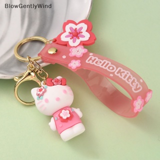 Blowgentlywind Sanrioed Kawaii พวงกุญแจ ลายการ์ตูนอนิเมะ Hello Kitty My Melody คุณภาพสูง