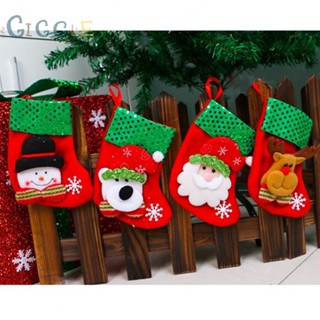 ⭐NEW ⭐Christmas Sock Bag Hanging Snowflake Xmas Birthday Cloth Decor Decoration