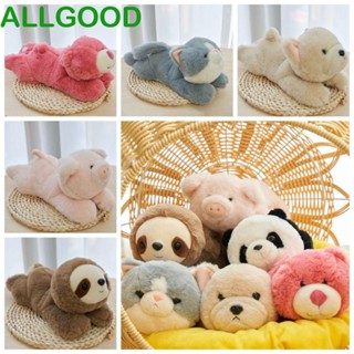 Allgoods สร้อยข้อมือ จี้ตุ๊กตาแพนด้า หมีสีชมพู แบบนิ่ม ของขวัญวันหยุด