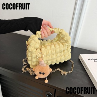 Cocofruit กระเป๋าถือ กระเป๋าสะพายไหล่ แบบนิ่ม น้ําหนักเบา สําหรับผู้หญิง