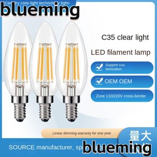 Blueming2 หลอดไฟคริสตัล LED 2700K E14 สีขาวอบอุ่น