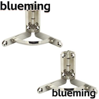 Blueming2 บานพับเหล็ก 90 องศา สีเงิน สําหรับกล่องไม้ เครื่องประดับ