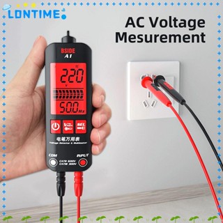 Lontime มัลติมิเตอร์ดิจิทัล ความแม่นยําสูง ช่วงคู่ โอห์ม Hz NCV มิเตอร์ ไม่สัมผัส ปากกาไฟฟ้า