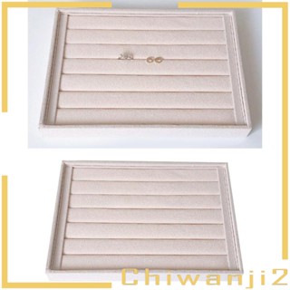 [Chiwanji2] ถาดกํามะหยี่ สําหรับใส่เครื่องประดับ โชว์