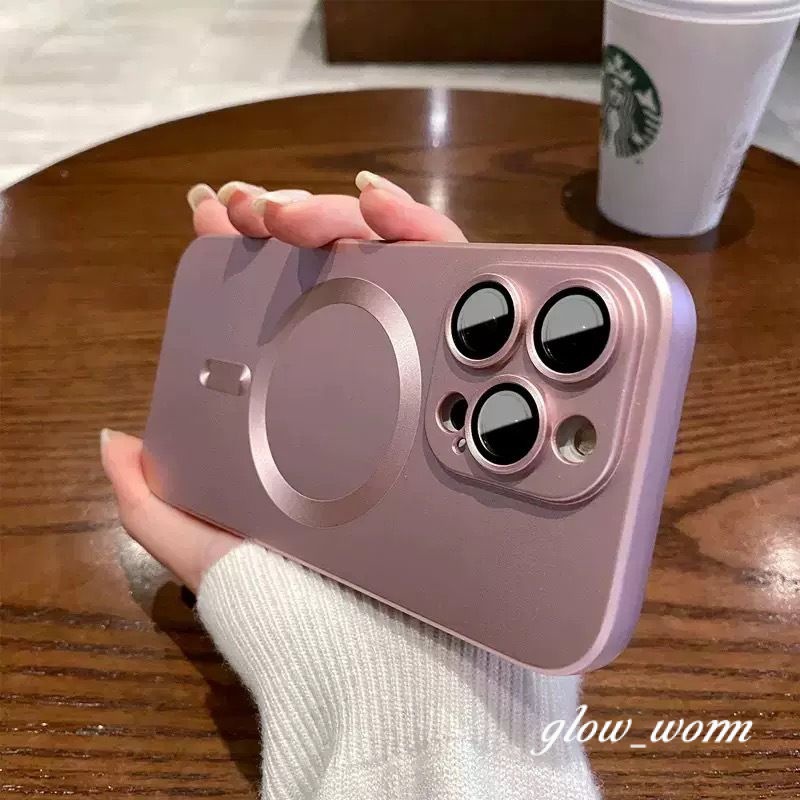 Magnetic การป้องกันกล้องเคสโทรศัพท์สําหรับ iPhone 17 16 15 14 13 12 11 Pro Max Plus Air