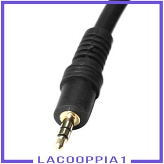 [Lacooppia1] สายเคเบิลไมโครโฟนสเตอริโอ XLR ตัวเมีย เป็นตัวผู้ 3.5 มม. 1/8 TRS 0.5 ม.