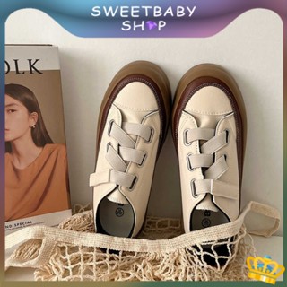 Sweetbaby💋ส่งเร็ว🚚รองเท้ากีฬา ส้นแบน สวมใส่สบาย แฟชั่นฤดูใบไม้ร่วง สําหรับผู้หญิง 2023