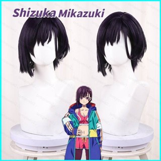 Mikazuki Shizuka วิกผมคอสเพลย์ อนิเมะ Zom 100: ทรงบักเก็ต สําหรับผู้หญิง ปาร์ตี้ฮาโลวีน