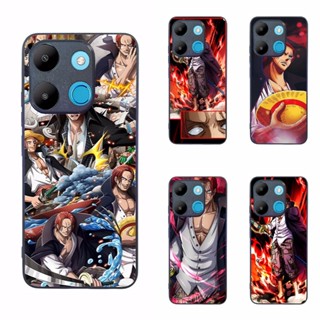 เคสโทรศัพท์มือถือ ป้องกันรอย ลาย One Piece Shanks สําหรับ Infinix Smart 7