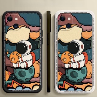 เคสซิลิโคนนิ่ม ลายนักบินอวกาศ สําหรับ Vivo Y02 Y35 Y22 Y22s Y16 Y02s Y15A Y15S V27 V27e V27Pro V25 V25e V23Pro V23e Y21 Y21s Y33s Y20 Y20i Y12s Y17