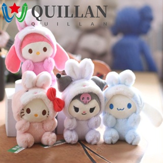 Quillan พวงกุญแจ จี้ตุ๊กตา Kuromi Melody Melody น่ารัก สําหรับตกแต่งบ้าน