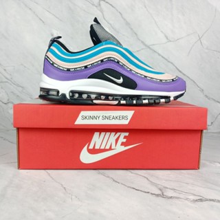 Nike AIR MAX 97 HAVE A NIKE DAY รองเท้าผ้าใบ สีม่วง