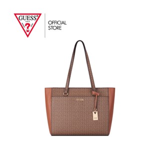 GUESS กระเป๋าถือ รุ่น SG885125 PAMPA TOTE สีน้ำตาล