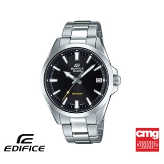 CASIO นาฬิกาข้อมือผู้ชาย EDIFICE รุ่น EFV-100D-1AVUDF วัสดุสเตนเลสสตีล สีดำ