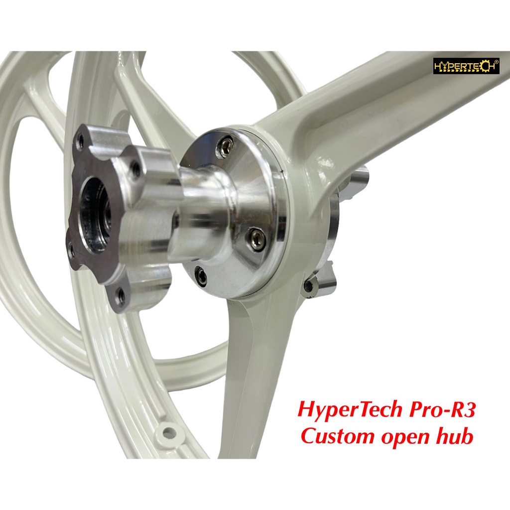 HYPERTECH PRO-R3 CAST WHEEL Y15ZR Y16 Y125 1.60/1.60 CUSTOM OPEN HUB