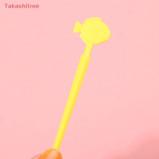 (Takashitree) ส้อมพลาสติก ลายการ์ตูนสัตว์น้อยน่ารัก สําหรับตกแต่งผลไม้ 20 ชิ้น