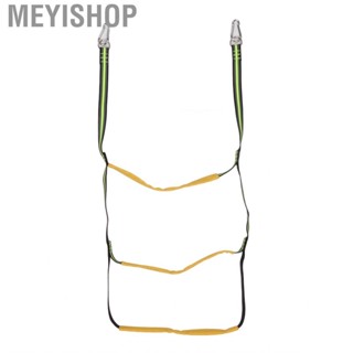 Meyishop 3 Steps Marine Rope Ladder Foldable Strong Load Bearing Swim Boat