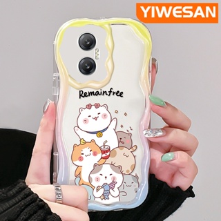 เคสโทรศัพท์มือถือใส แบบนิ่ม ลายการ์ตูนแมว กันกระแทก สําหรับ Infinix Hot 20 Hot 20i Hot 20 Play Hot 30 Hot 30i Hot 30 Play