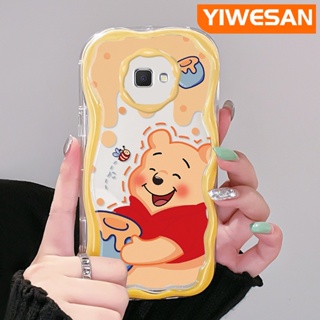 เคสโทรศัพท์มือถือแบบนิ่ม ใส กันกระแทก ลายการ์ตูนหมีน้ําผึ้ง สําหรับ Samsung J7 Prime J7 Prime 2 J2 Prime