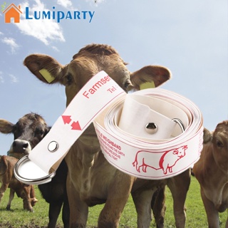 Lumiparty ไม้บรรทัดเทปวัด วัดความแม่นยํา กันน้ํา กันฉีกขาด แบบพกพา สําหรับวัว