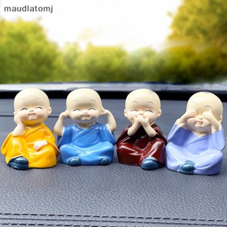 Maud รูปปั้นพระพุทธรูปเรซิ่นน่ารัก 4 ชิ้น