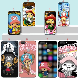 เคสโทรศัพท์มือถือแบบนิ่ม ลาย Tony Tony Chopper สีดํา สําหรับ Realme 5 5i 5s 5 Pro 3 6 6i 6 Pro C30 H19