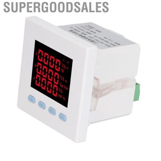 Supergoodsales 3 Phase Power Meter AC220V Electricity 9600bps for Distribution Transformer Substation