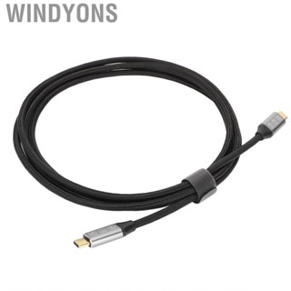 Windyons USB C To 3.1 Gen 2 Cable 100W 20V 5A Power Delivery 4K 60Hz Video