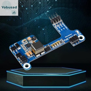 [Yobusad.th] หมวกอีเธอร์เน็ต 3B+/4B PoE HAT 802.3af 5V2.5A สําหรับ Raspberry Pi