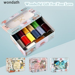 Wonda ชุดอุปกรณ์เย็บผ้า ขนาดเล็ก พร้อมหน้าต่าง อเนกประสงค์ DIY