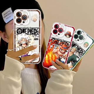 เคสโทรศัพท์มือถือ ซิลิโคนนิ่ม ใส กันกระแทก ลายวันพีช Zoro Five-Gear Nika Luffy สําหรับ Samsung Galaxy S20 FE S21 FE S22 Plus S23 Ultra