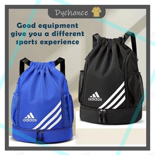 Large Capacity Waterproof Basketball Backpack Oxford Large Capacity Multipurpose Storage Bag Fitness Backpack Wet and Dry Swimming Storage Bag Drawstring Backpack