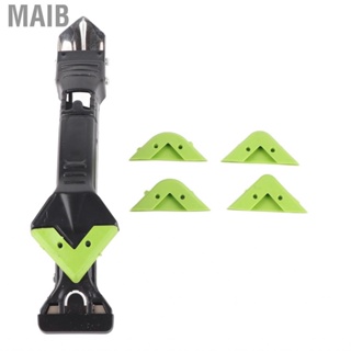 Maib Glass  Scraper  Labor Saving Sealant  Tool Easy Operation Handheld High Efficiency with 5 Silicone Heads for Home Kitchen