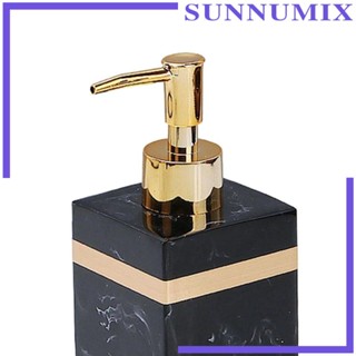 [Sunnimix] เครื่องจ่ายสบู่เหลวเรซิ่น แบบเติมได้ สําหรับสบู่เหลว