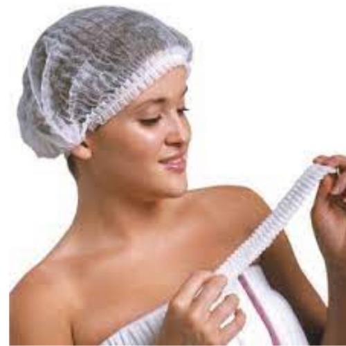 Rich Healthcare หมวกตัวหนอน เกรด A เเบบ เย็บ 2 เส้น หมวกคลุมผมใยสังเคราะห์ มี 4 สี Disposable Non woven Cap 50/100pcs - รูปที่ 4