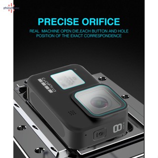 Vip ฟิล์มกระจกนิรภัยกันรอยหน้าจอ 9H อุปกรณ์เสริม สําหรับกล้อง GoPro Hero 8