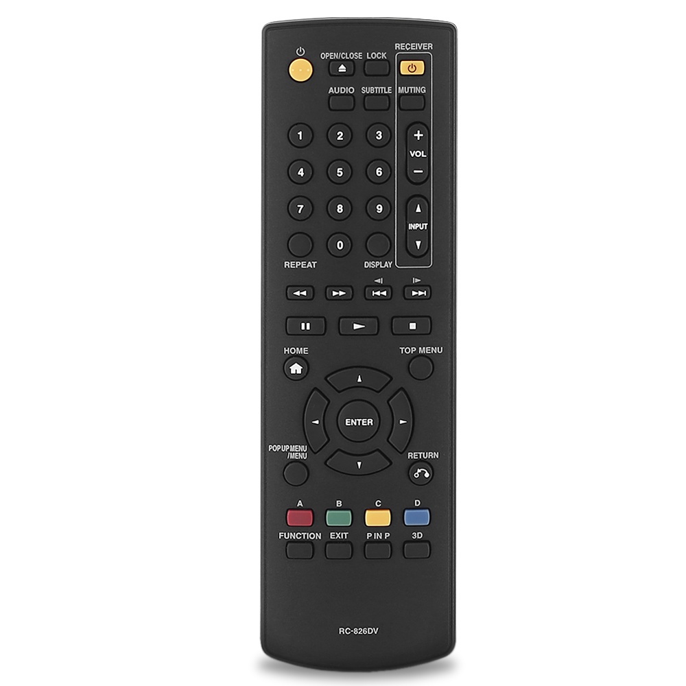 รีโมทคอนโทรลใหม่สําหรับเครื่องเล่น DVD Onkyo RC-826DV RC-825DV/788DV Bd-SP309S Bd-SP308 Bd-SP309B/SP308B Controller