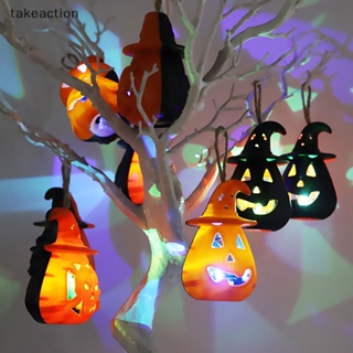 [takeaction] โคมไฟ Led รูปฟักทองน่ารัก ขนาดเล็ก สําหรับตกแต่งปาร์ตี้ฮาโลวีน [พร้อมส่ง]