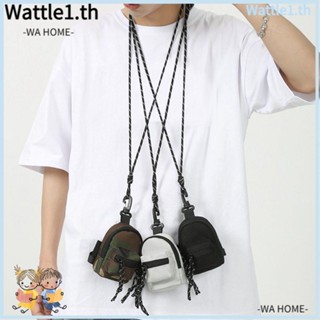 Wttle กระเป๋าใส่เหรียญ ขนาดเล็ก อินเทรนด์ ลําลอง สําหรับผู้หญิง ผู้ชาย