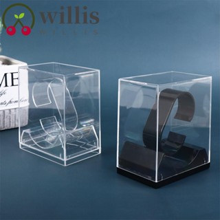 Willis กล่องพลาสติกใส คุณภาพสูง สําหรับเก็บเครื่องประดับ นาฬิกา