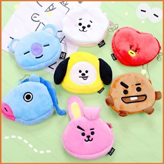 Yt3 กระเป๋าใส่เหรียญแฟชั่น ลายการ์ตูนสัตว์ BTS BT21 สําหรับ Airpods TY3