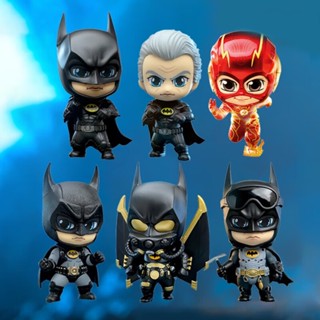 Hot TOYS &lt; The Flash &gt; Batman/The Flash cosbaby ตุ๊กตาคอลเลกชัน ขนาดเล็ก