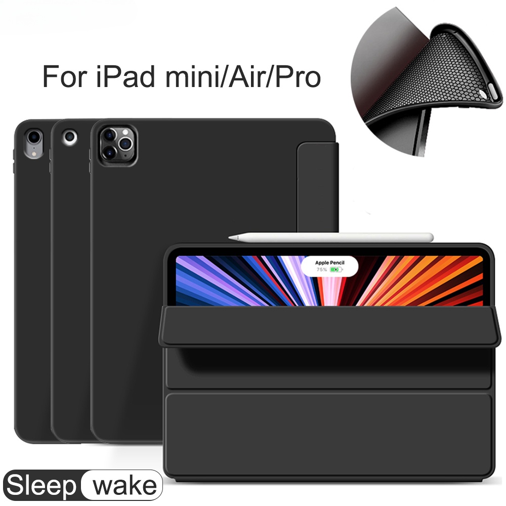 เคสแท็บเล็ต พร้อมขาตั้ง สําหรับ Apple ipad 9.7 นิ้ว Air 4 5 6 7 8 9 10 th Gen Mini 7.9 นิ้ว 8.3 Pro 11 2020 2021 2022 10.2 นิ้ว 10.5 Mini 6 3 2 1